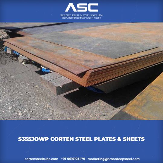 s355jowp corten steel plates sheets