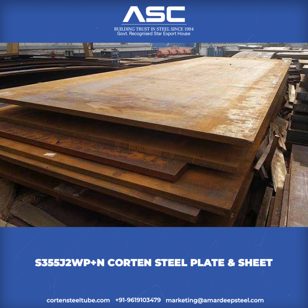 S355J2WP+N Corten Steel Plate & Sheet