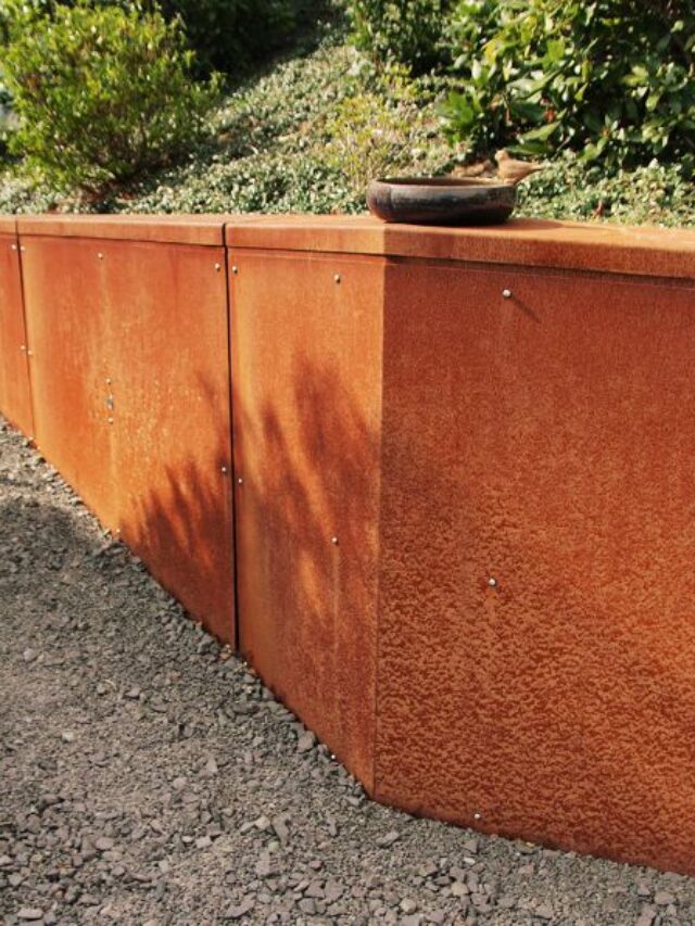 “Building Corten Steel Retaining Walls: Transform Your Landscape”