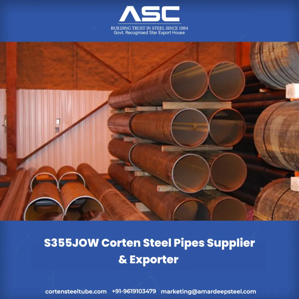 S355JOW Corten Steel Pipes