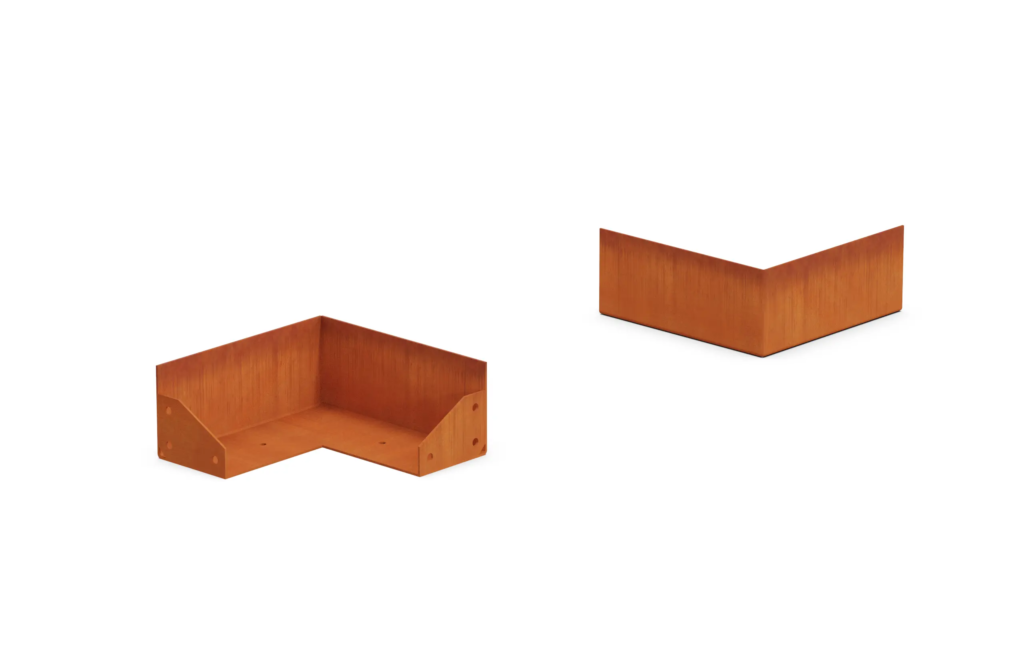 Corten Steel Corner Edging