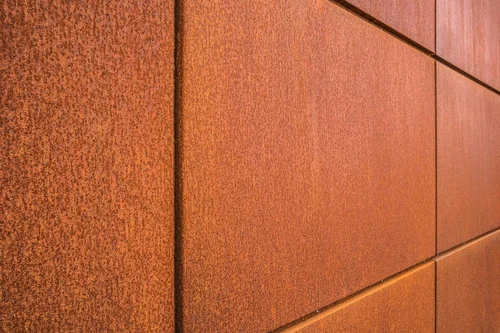 Corten Steel Facade for commercial applications