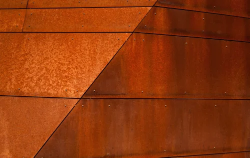Residential Corten Steel Cladding